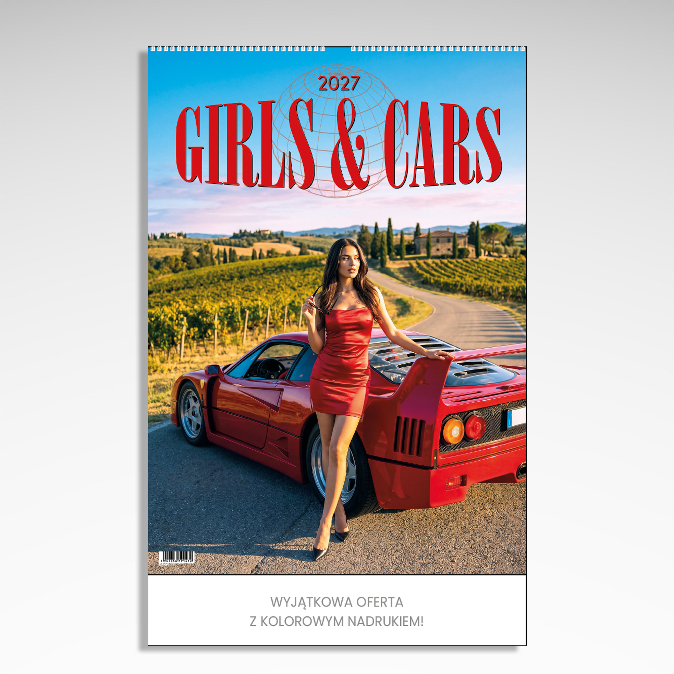 Kalendarz wieloplanszowy Girls and Cars (20szt.) - 3 Kalendarz wieloplanszowy Girls and Cars