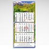 Trójdzielny płaski Tatry (20szt) - 2 Kalendarz trójdzielny płaski Tatry