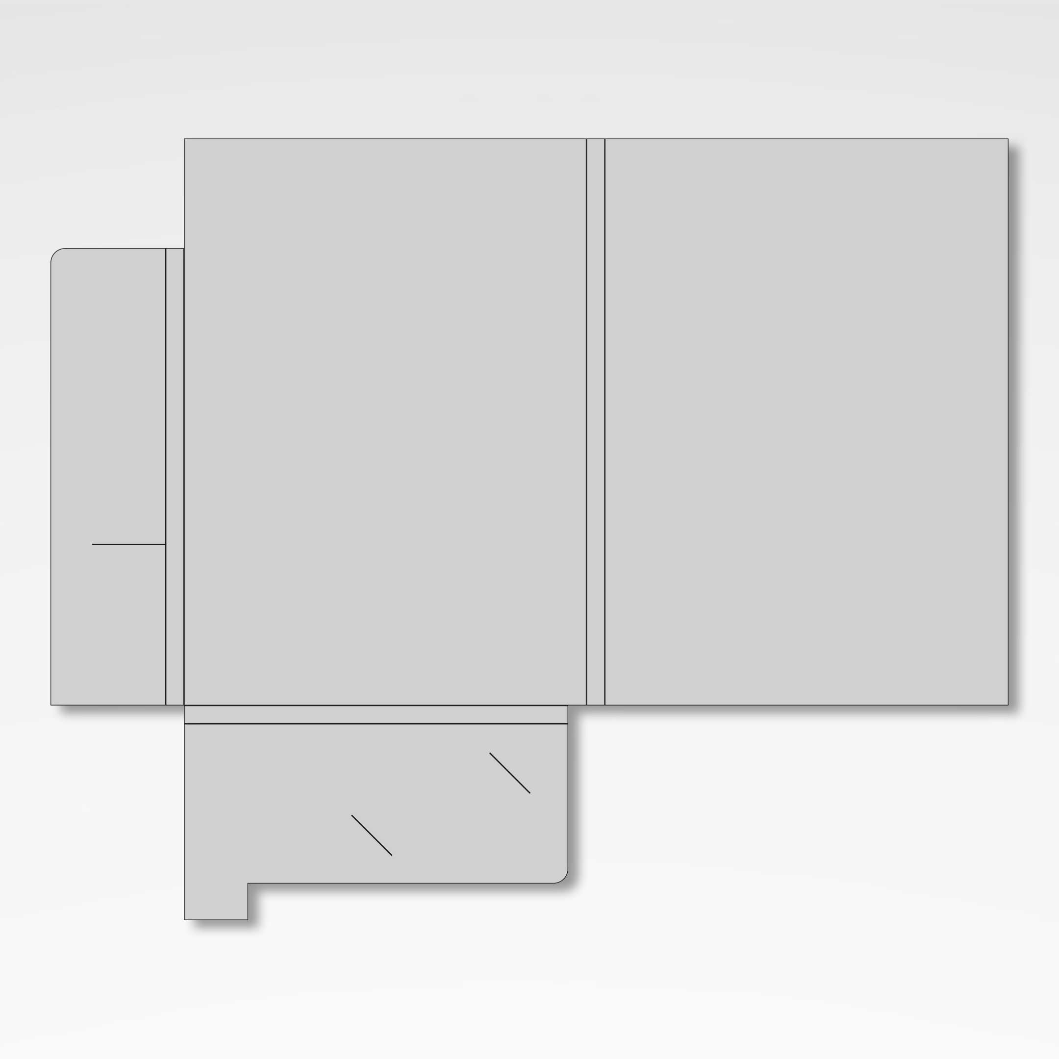 Teczki firmowe A4 z grzbietem 1cm - 3 Teczki firmowe A4 z grzbietem 1cm - obrazek 2