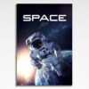 Kalendarz wieloplanszowy Space (20szt.) - 1 kalendarz wieloplanszowy space, okładka kalendarza z grafiką tematyczną i spiralą Wire-O