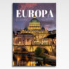 Kalendarz wieloplanszowy Europa (20szt.) - 2 kalendarz wieloplanszowy europa, okładka kalendarza z grafiką tematyczną i spiralą Wire-O