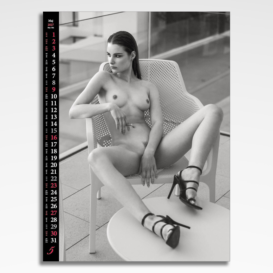 Kalendarz wieloplanszowy Erotic Moments (20szt.) - 8 kalendarz wieloplanszowy erotic moments, plansza maj z grafiką tematyczną